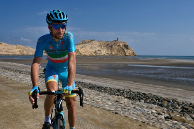Italian Vincenzo Nibali of Astana Pro Team, seen ahead of the third stage of Tour of Oman,