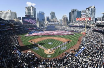 Controversy flared when the San Diego Gay Men's Chorus attempted to perform the national anthem at Petco Park