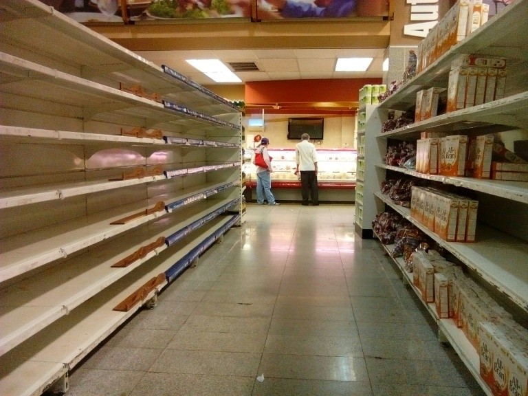 The opposition is calling on the Venezuelan government to allow international relief supplies of food and medicine into the country where a crippling economic crisis has left major shortages of basic foodstuffs