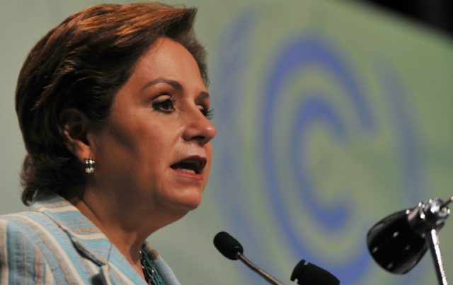 Patricia Espinosa Cantellano will head the United Nations' newly upgraded climate office