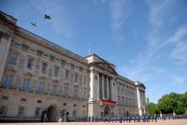 Buckingham Palace is the London residence of Queen Elizabeth II