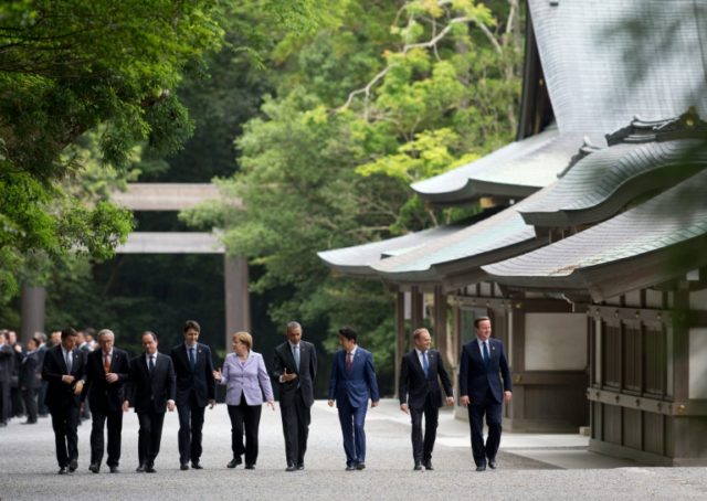 World leaders visit G7 host Japan's Ise Shrine
