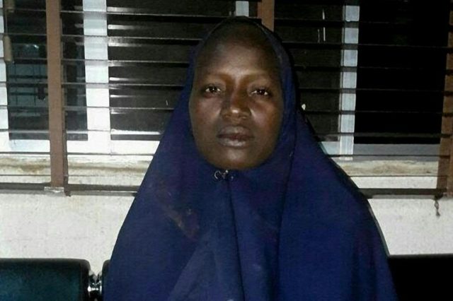 Serah Luka was among 97 women and children rescued by Nigerian soldiers in the Damboa dist