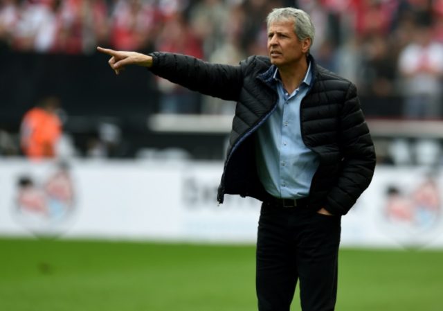 Lucien Favre, pictured on September 15, 2015, will coach French L1 team Nice