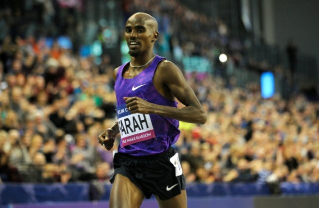 Mo Farah, in action on February 20, 2016, said he is trying to focus on getting ready for
