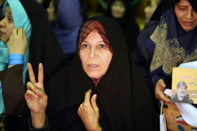 Faezeh Hashemi, ex-president Akbar Hashemi Rafsanjani's daughter recently met Fariba Kamal