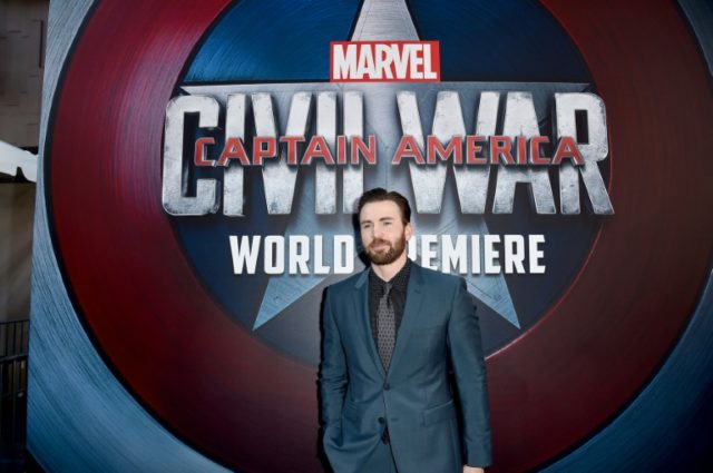 Chris Evans attends the premiere of Marvel's "Captain America: Civil War" at Dolby Theatre