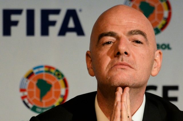 FIFA President Gianni Infantino took over as head of the world football governing body in