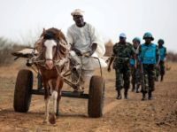 Deployed in 2007, the United Nations-African Union Mission has a mandate to curb violence in Darfur, a region the size of France Deployed in 2007, the United Nations-African Union Mission has a mandate to curb violence in Darfur, a region the size of France