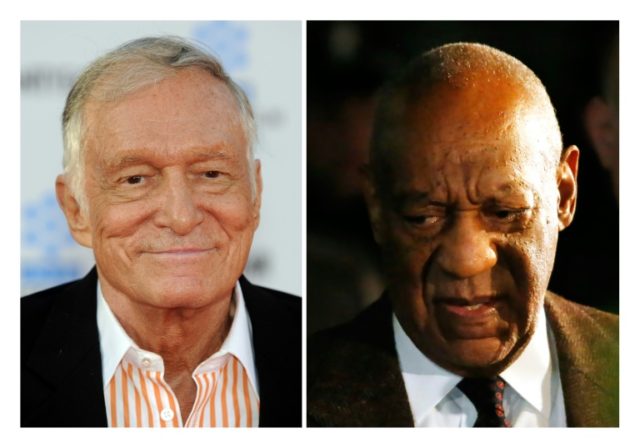 A model has filed a civil sexual assault case against actor Bill Cosby and Playboy boss Hu