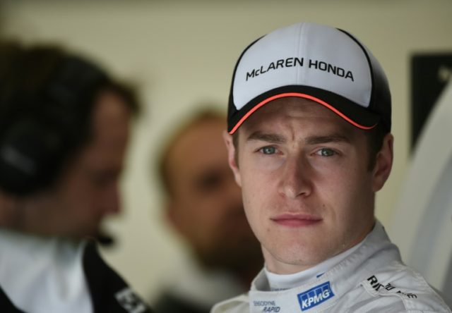 McLaren driver Stoffel Vandoorne