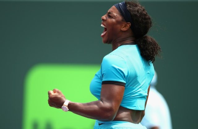 Serena Williams, world number one, is nearly 3,000 points ahead of world number two Agnies