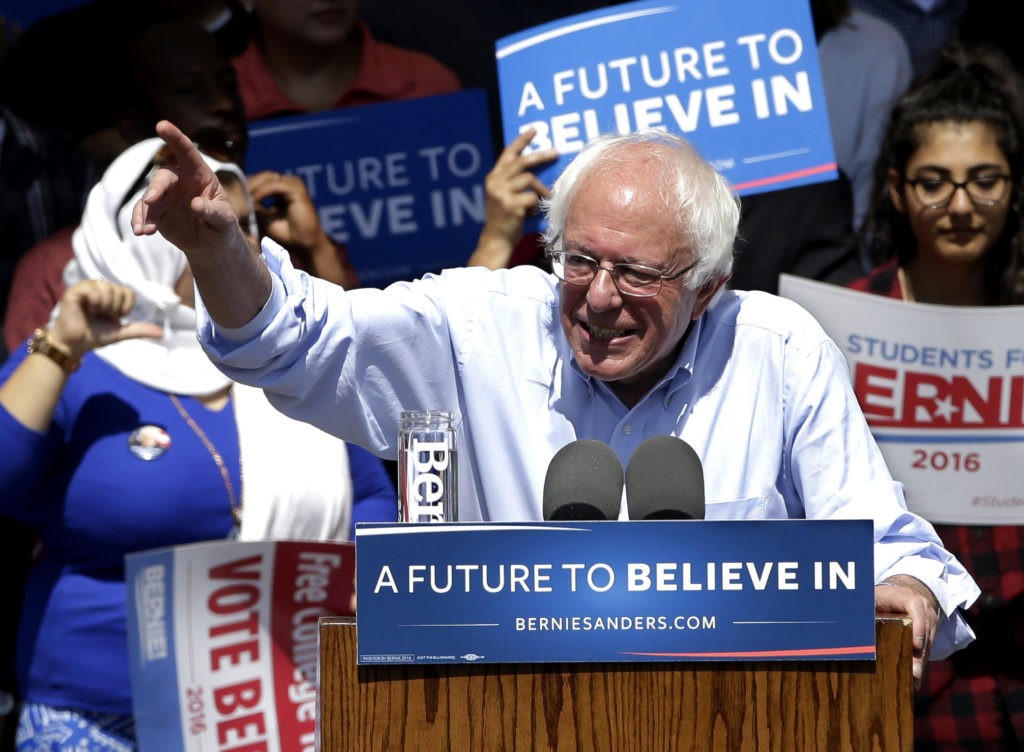Energizer Bernie Sanders Packs California Campaign Schedule