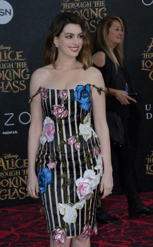 Anne Hathaway on missing opening of 'Alice' premiere: 'My kid was hungry'