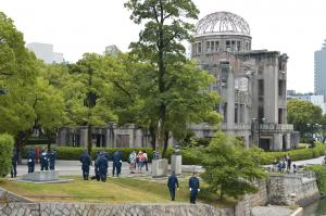 Obama says 'we shall not repeat the evil' at site of Hiroshima nuclear bombing