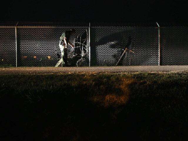 Border Patrol on April 13, 2016 in Weslaco, Texas.