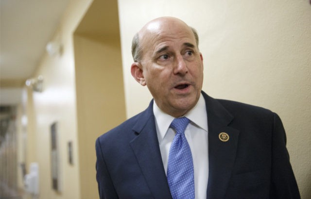 Rep. Louie Gohmert, R-Texas, talks to reporters on Capitol Hill in Washington, Friday, Jan