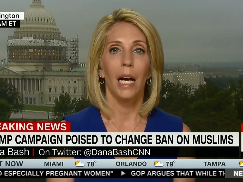 CNN's Dana Bash Praises Trump's 'Detailed,' 'Cogent' Policy Speech ...