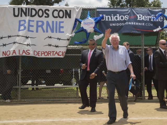 Bernie Sanders East L.A. (David McNew / Getty)