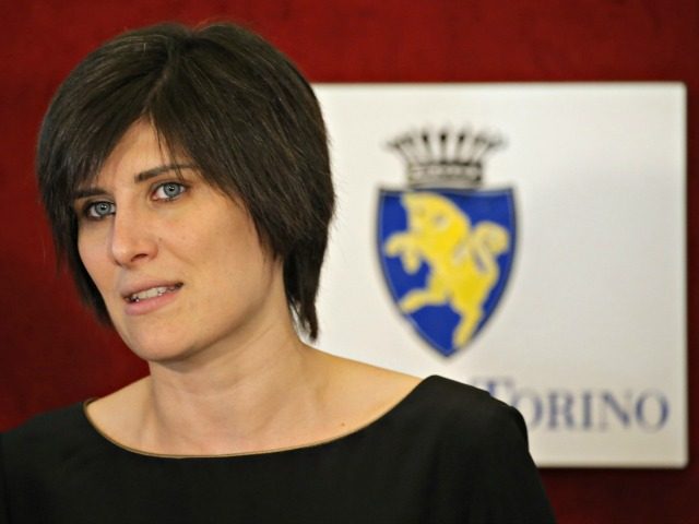 Turin's newly elected mayor Chiara Appendino, candidate of the Five Star Movment (M5S