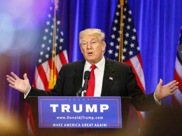 Donald Trump attack speech (Kena Betancur / AFP / Getty)