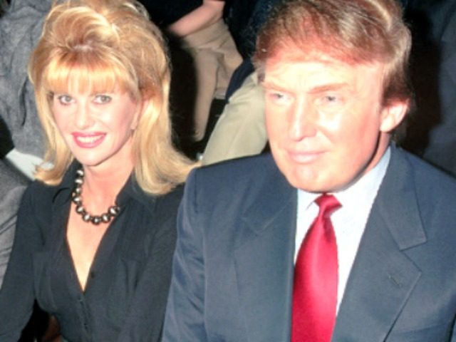 Donald and Ivana Mitchell Gerber Getty