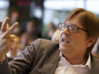 European Parliament member Guy Verhofstadt gestures during an electoral congress of Flemish liberal party Getty Brexit