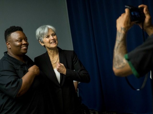 WASHINGTON, DC - JUNE 23: Jill Stein announces that she will seek the Green Party's p