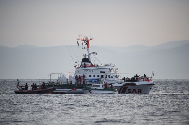 Greek Island Of Lesbos On The Frontline Of the Migrant Crisis