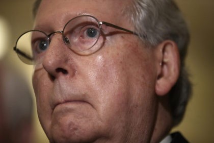 WASHINGTON, DC - JUNE 07: Senate Majority Leader Mitch McConnell (R-KY) answers questions