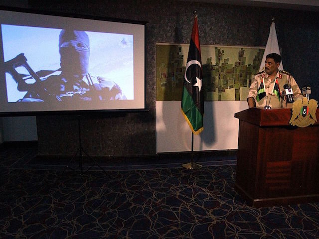 Ahmed al-Mesmari, a spokesman of Libya's opposition armed forces which are made up of