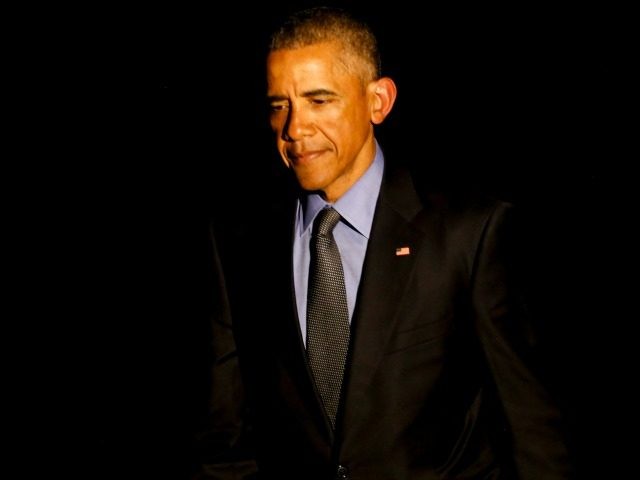 President Barack Obama returns to the White House after a trip to New York where he made an appearance on the Tonight Show with Jimmy Fallon and and participated at a DNC event on June 08, 2016 in Washington, DC. United States. (Photo by