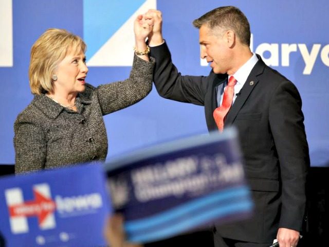 Hillary and brady campaign Scott MorganReuters