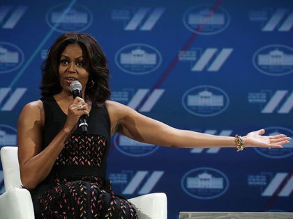 WASHINGTON, DC - JUNE 14: U.S. first lady Michelle Obama …