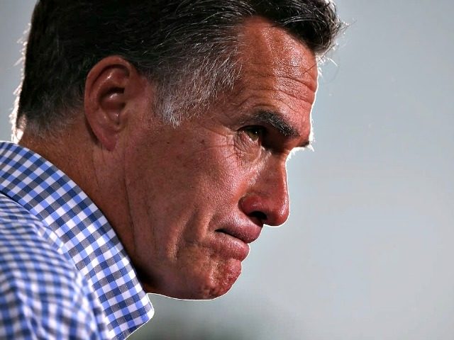 Mitt Romney Profile Justin Sullivan Getty