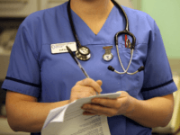Nurses in the accident and emergency dept of Selly Oak Hospital work during a busy shift on March 16 Getty Brexit