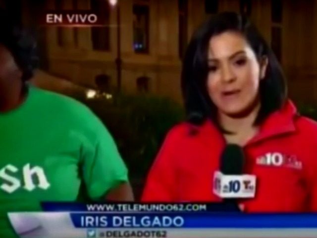 Reporter and Attacker Telemundo