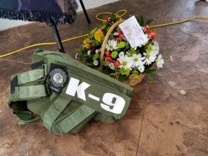 K-9 Rex Funeral