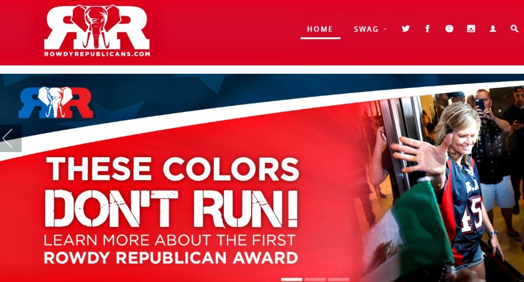 RowdyRepublicans.com These colors don't run