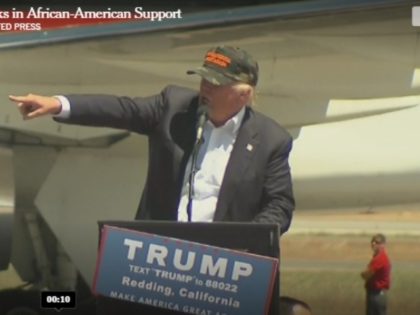 Trump Points Out African American Man AP
