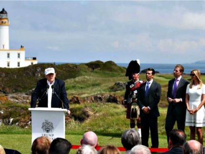 Trump Scotland Andrew Milligan, AP
