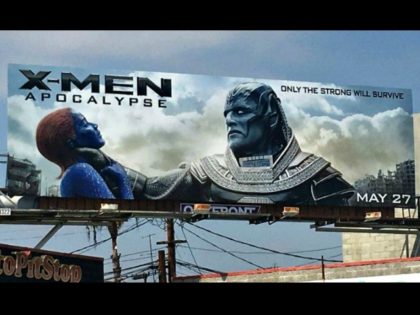 X-Men Billboard 20th Century Fox