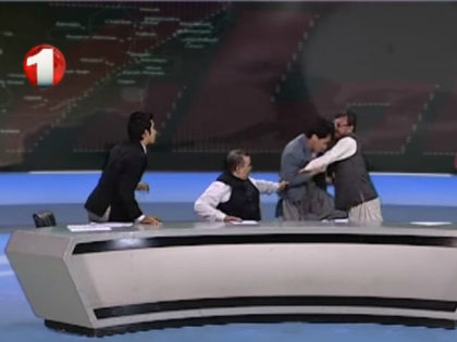 Afghan TV Debate over Terrorism Peace Deal Sparks Fist Fight