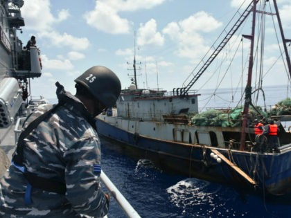 INDONESIA : This handout photo released by the Indonesian Navy and available on June 21, 2