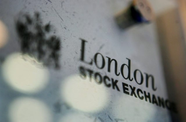 London's FTSE 100 index fell 0.7 percent to 6,098.70 points, compared with Friday's closin