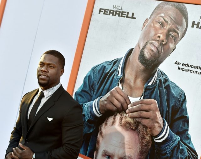 Actor Kevin Hart, pictured on March 25, 2015, is among the celebrities who have signed to