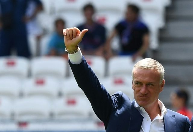 France's coach Didier Deschamps, pictured on June 26, 2016, is keeping his players out of