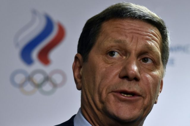 Russian Olympic Committee president Alexander Zhukov