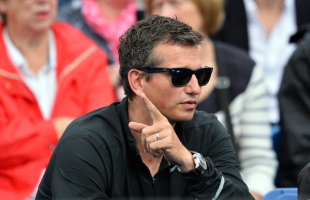 Dutch former player Richard Krajicek, pictured on June 14, 2016, was the only player to be