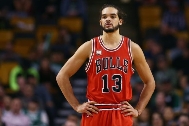 In nine seasons with the Chicago Bulls, Joakim Noah has averaged 9.3 points, 9.4 rebounds